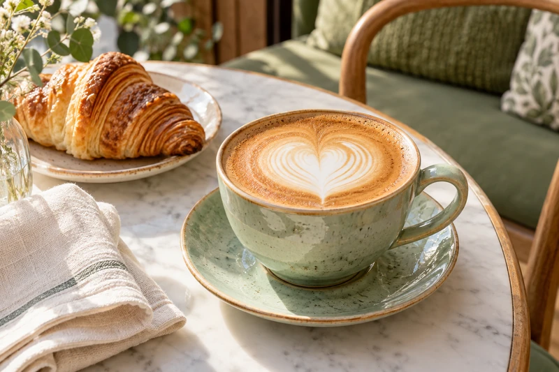 Una colazione alla luce del mattino